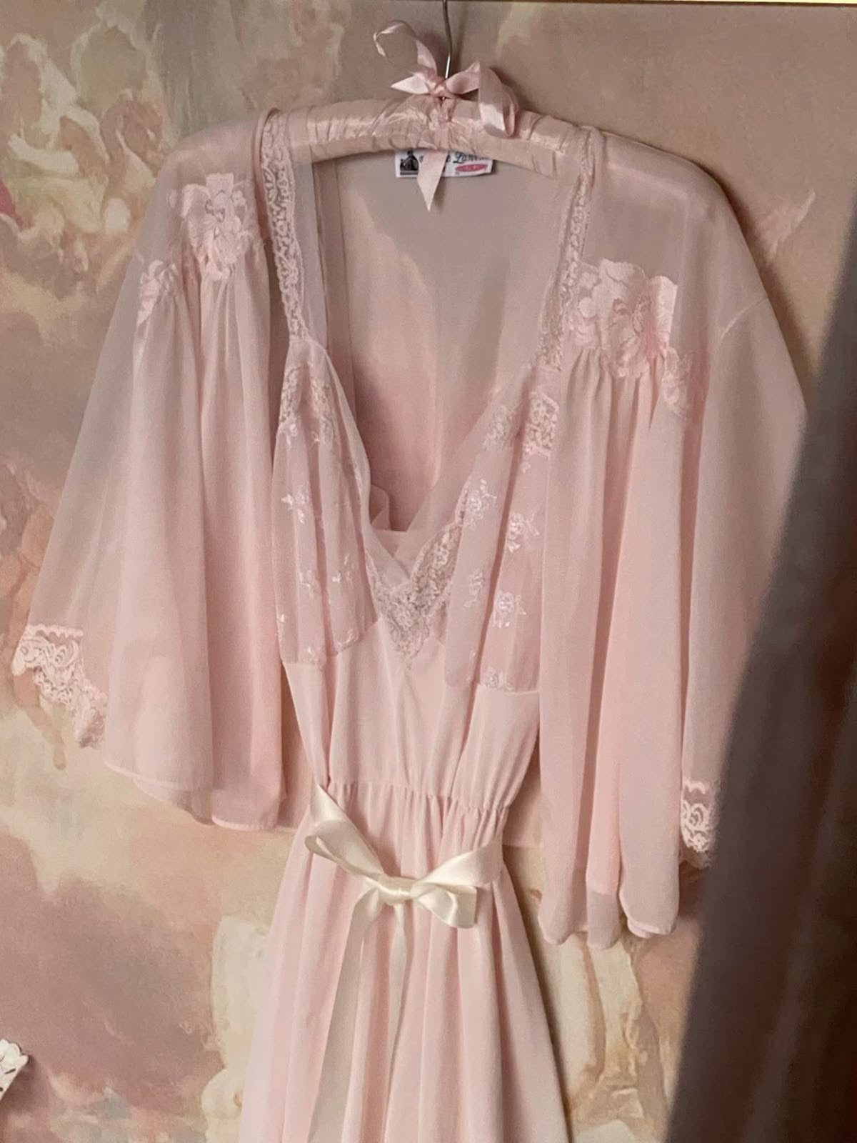 the serina | matching bridal slip & robe