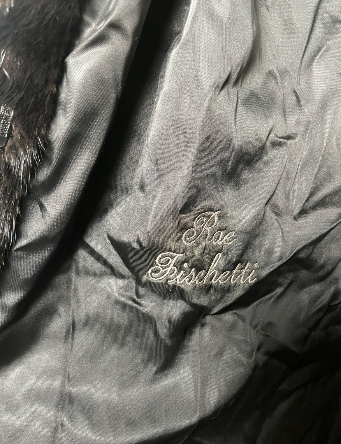 scorsese overcoat| vintage full length mink coat | size M-L