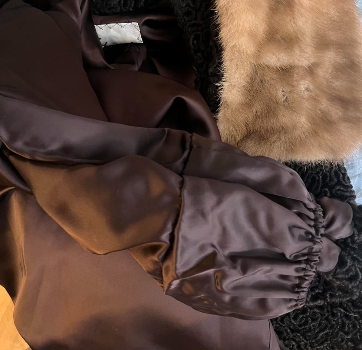 60s french luxury swing coat | size L-XXL
