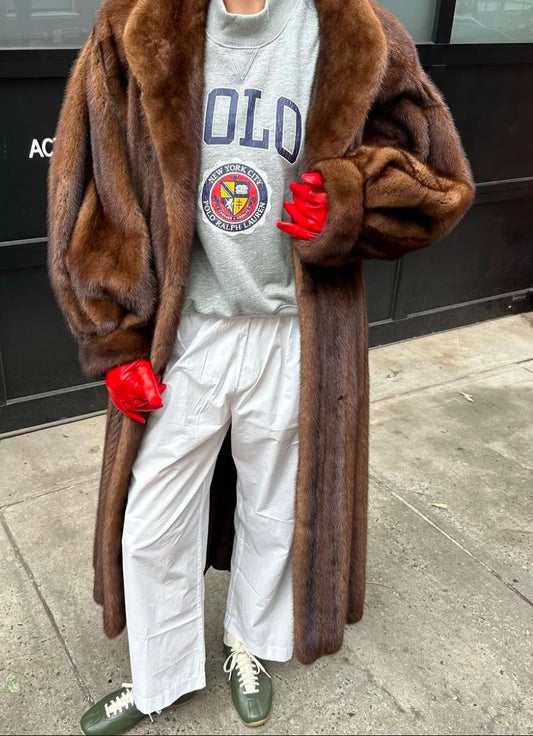 the samantha | custom genuine vintage fur
