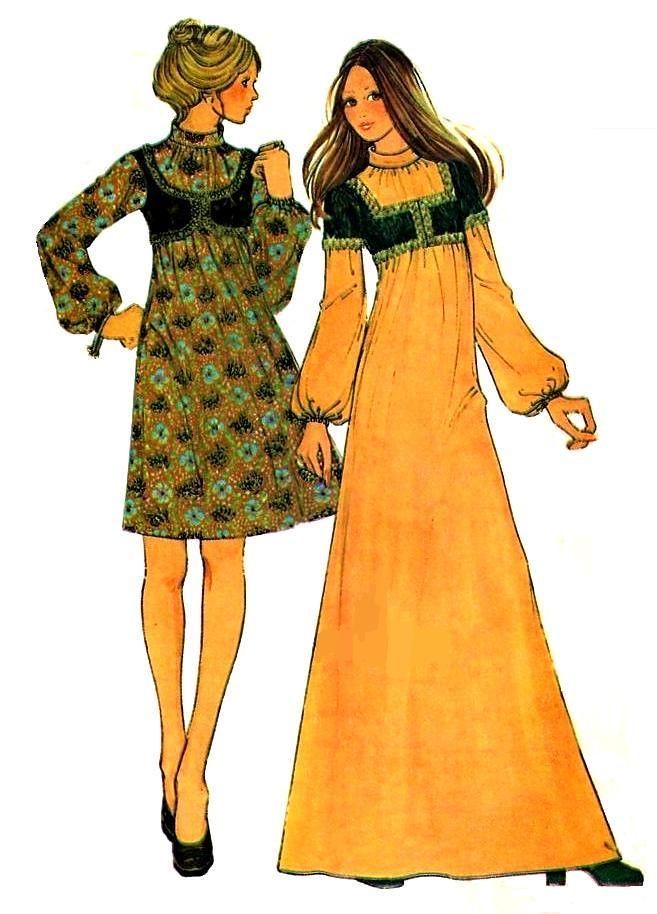 70s | the lawn party gown | S-M