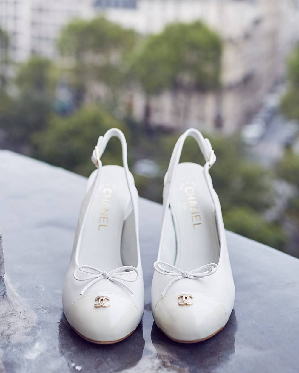 For Sam | custom Chanel slingbacks