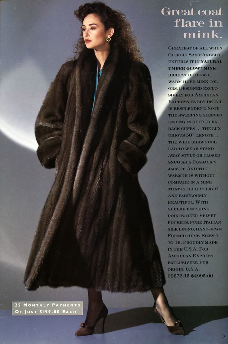 the legacy mink coat | full length mink | size L