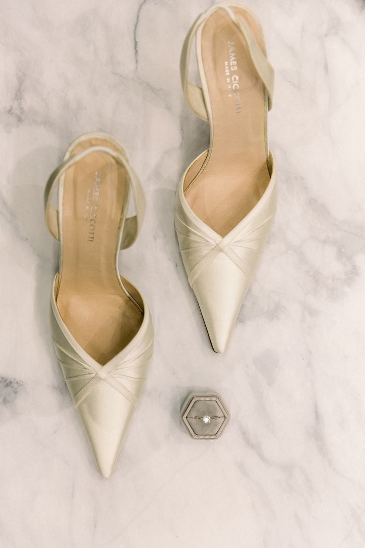 the Joanie | custom bridal heel