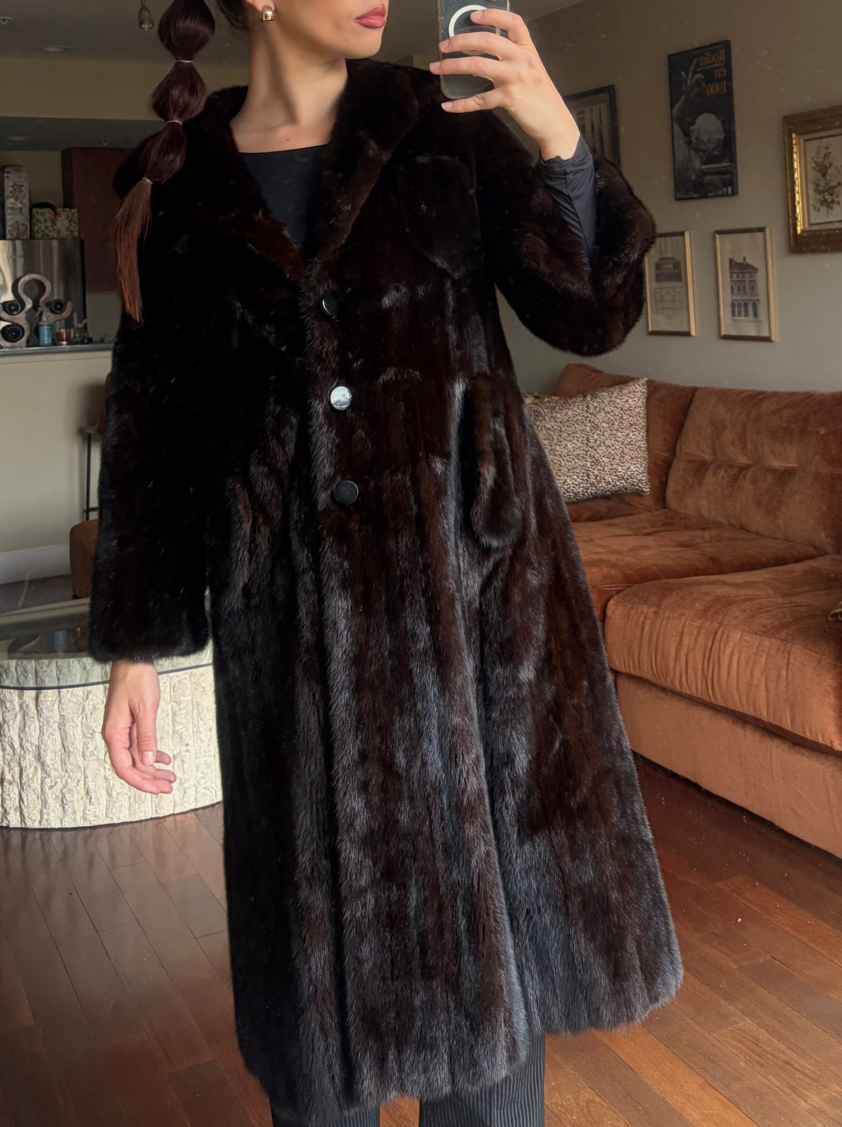 the samantha | custom genuine vintage fur
