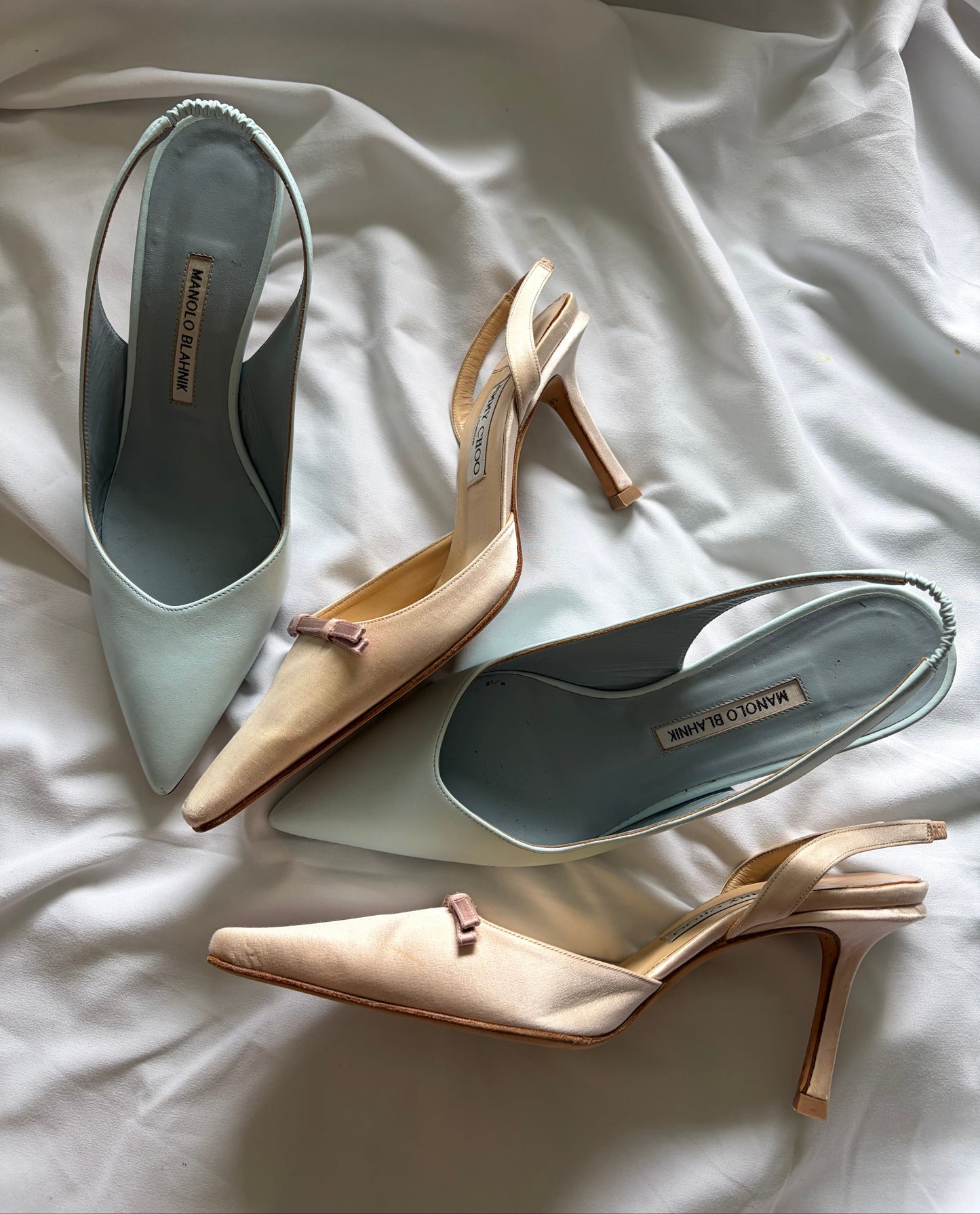 for Kristen : custom designer heel duo