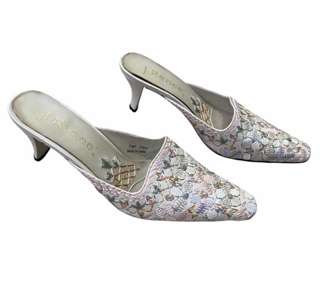 the caroline | custom bridal heel