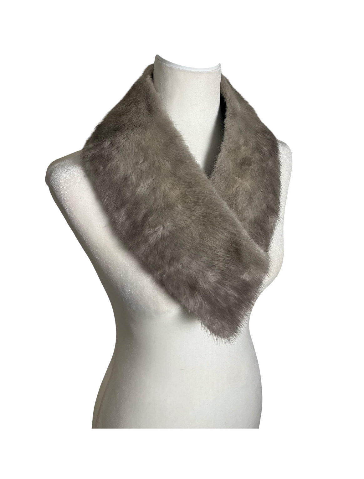 london fog | petite mink scarf | one size