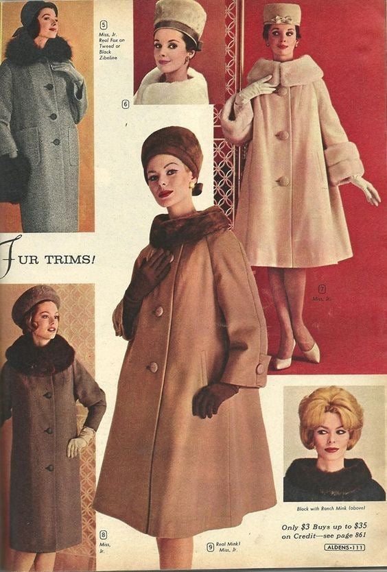 the charade|60s swing coat | size M