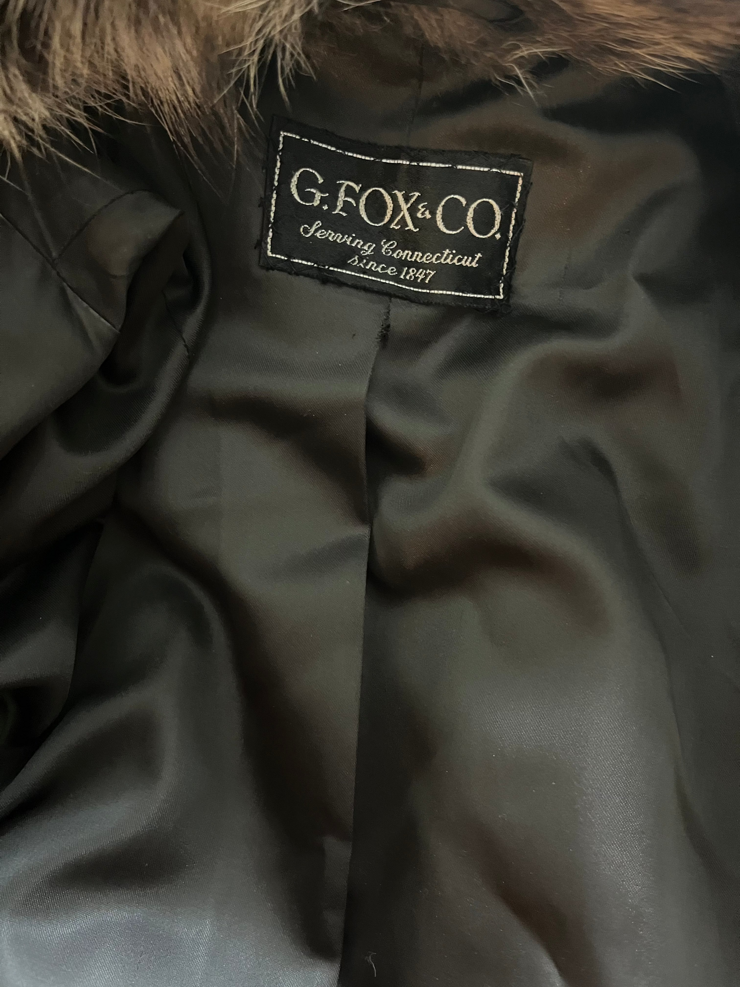 80s full length raccoon coat | size M