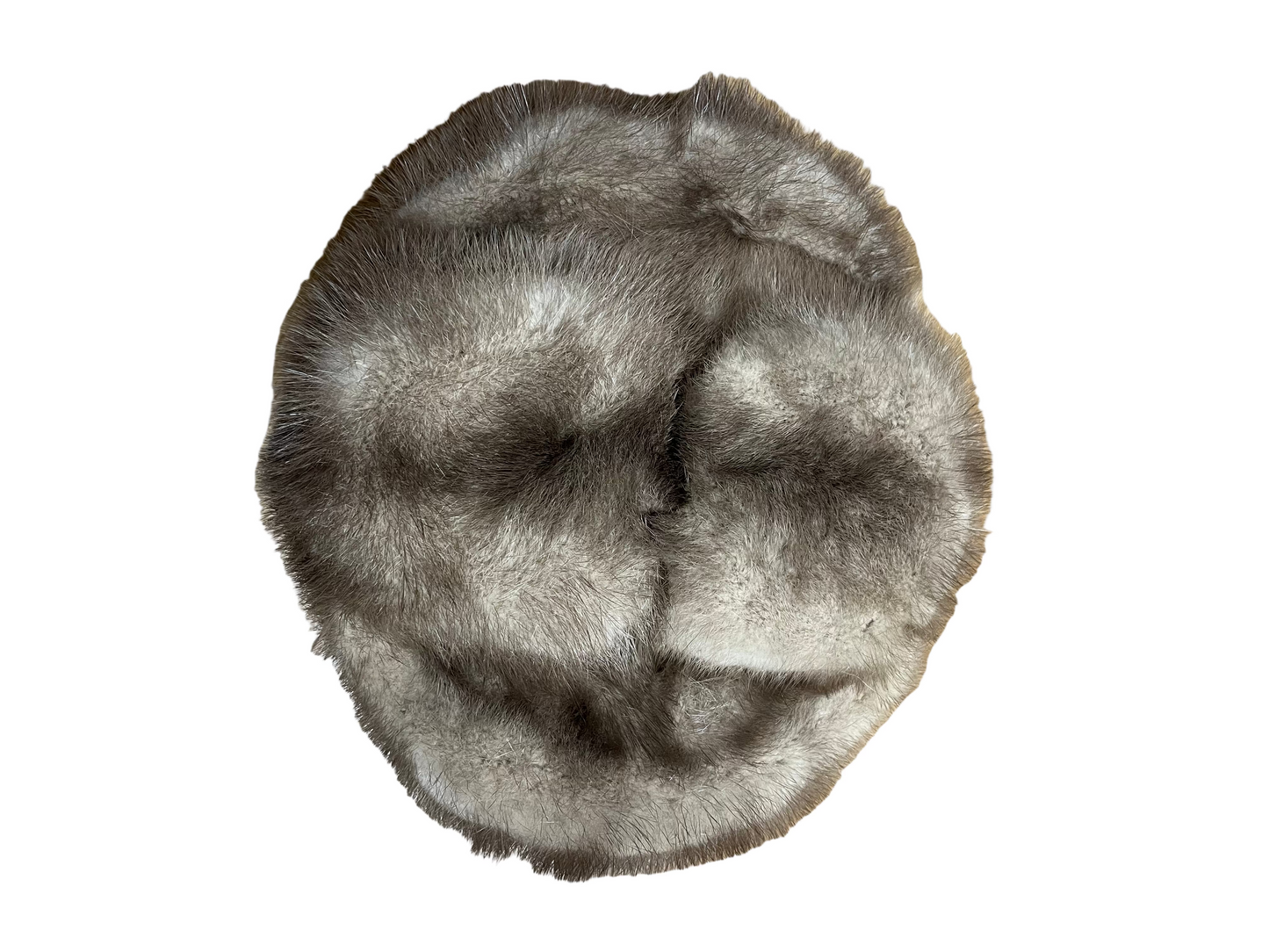 mink pillbox hat | made in Russia | size S