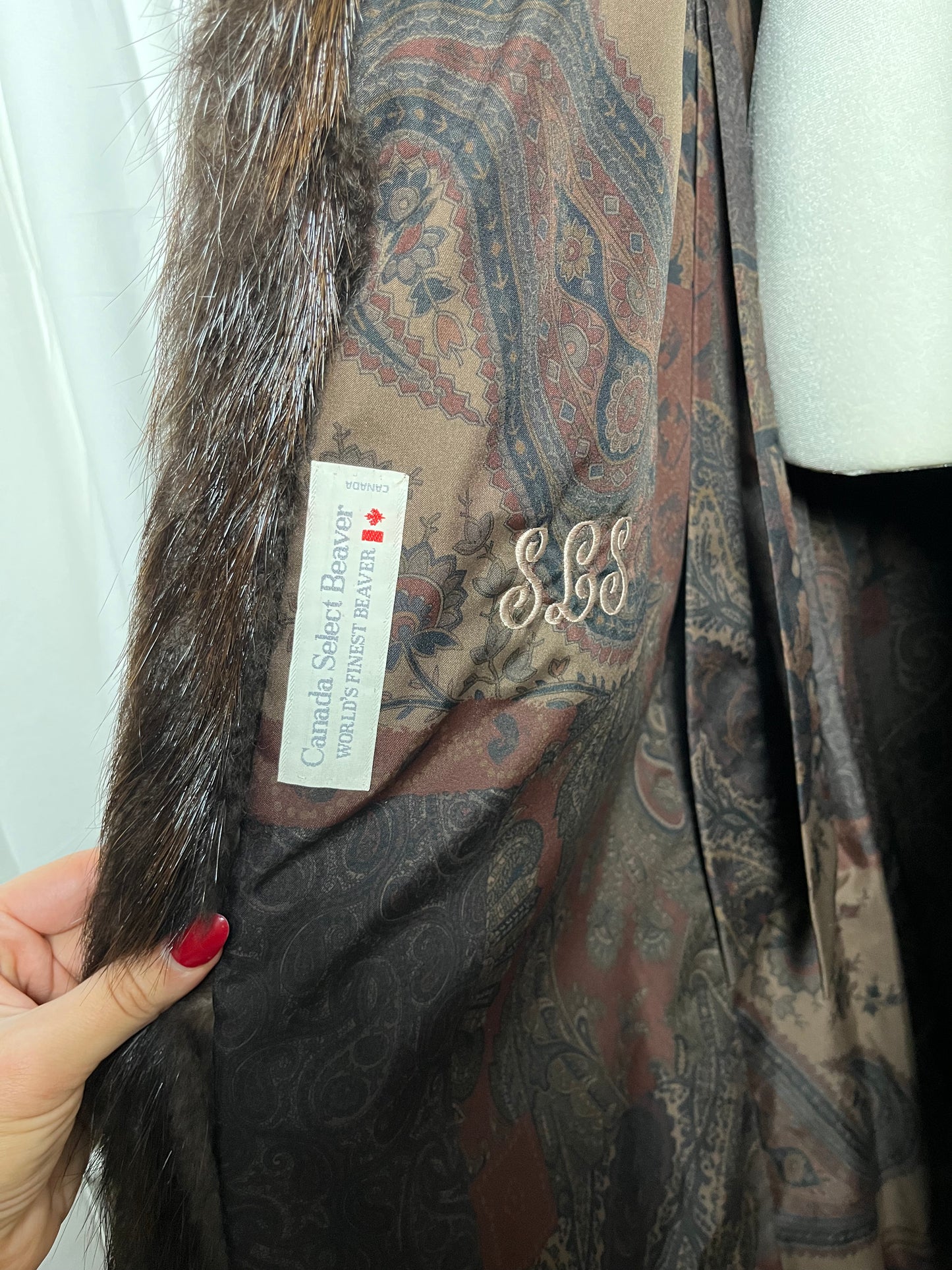 80s Canadian heirloom fur| size M