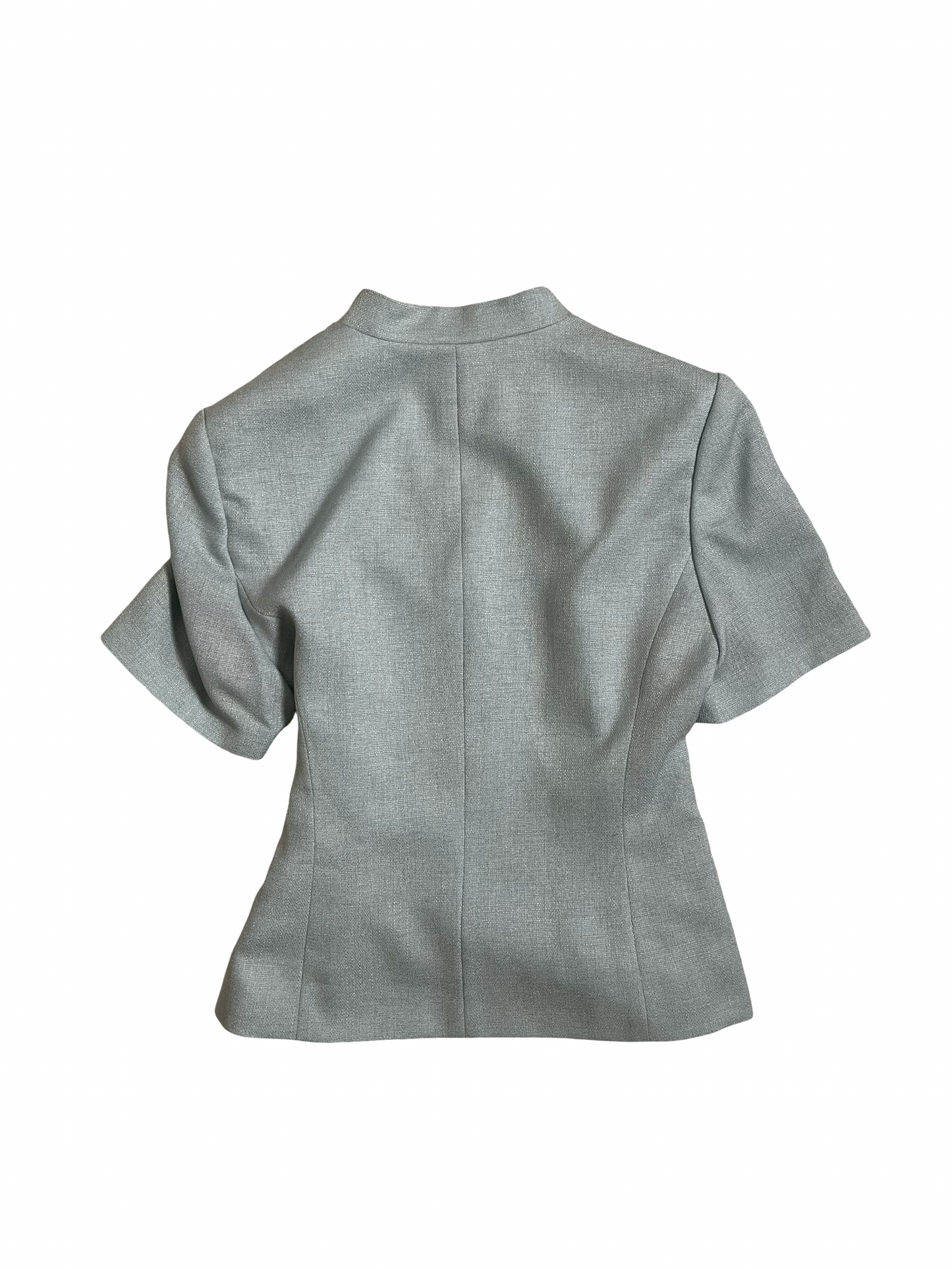 90s | powdered blue skirt set | M-L
