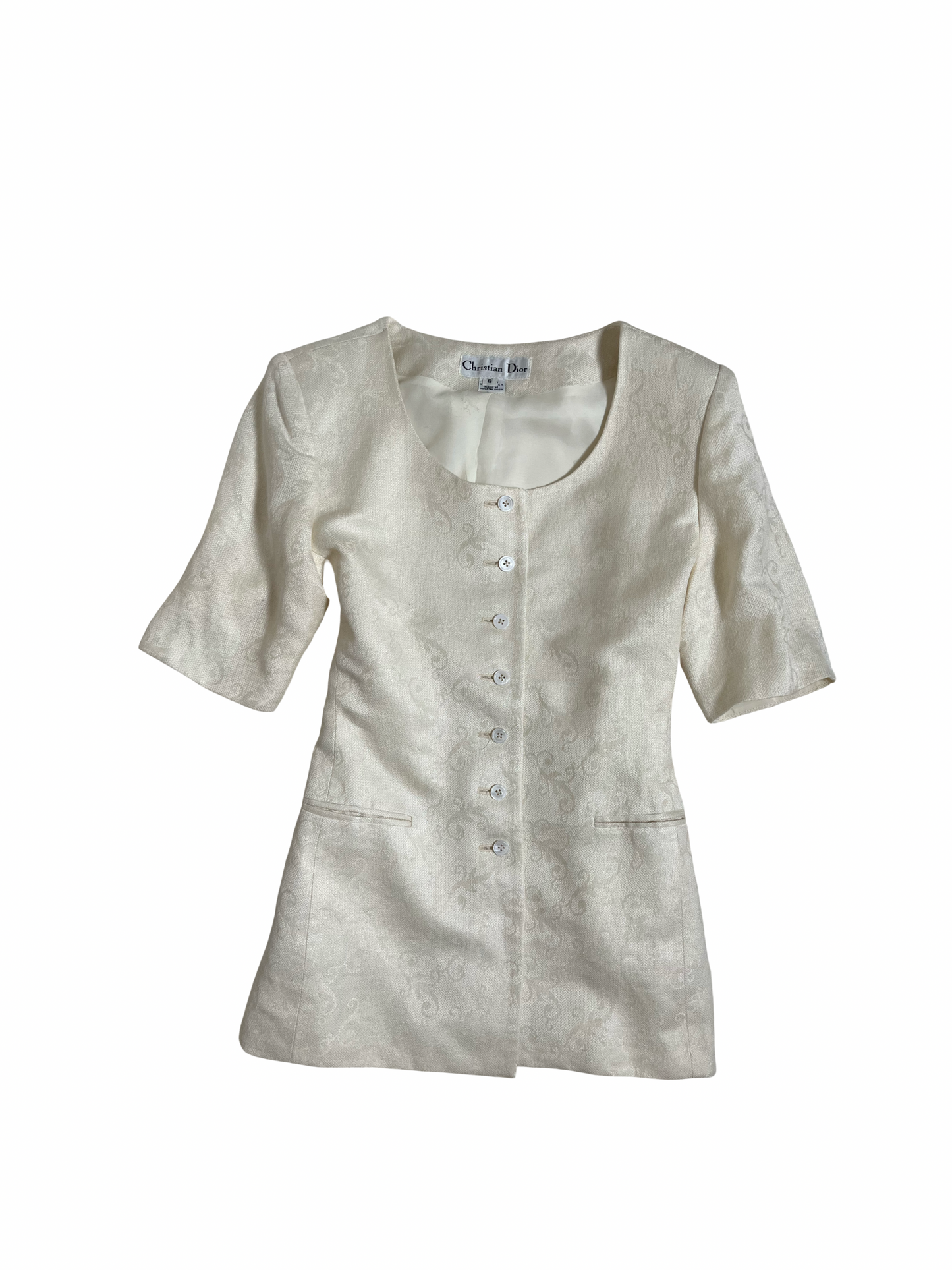 90s Christian Dior | classic skirt set | S-M