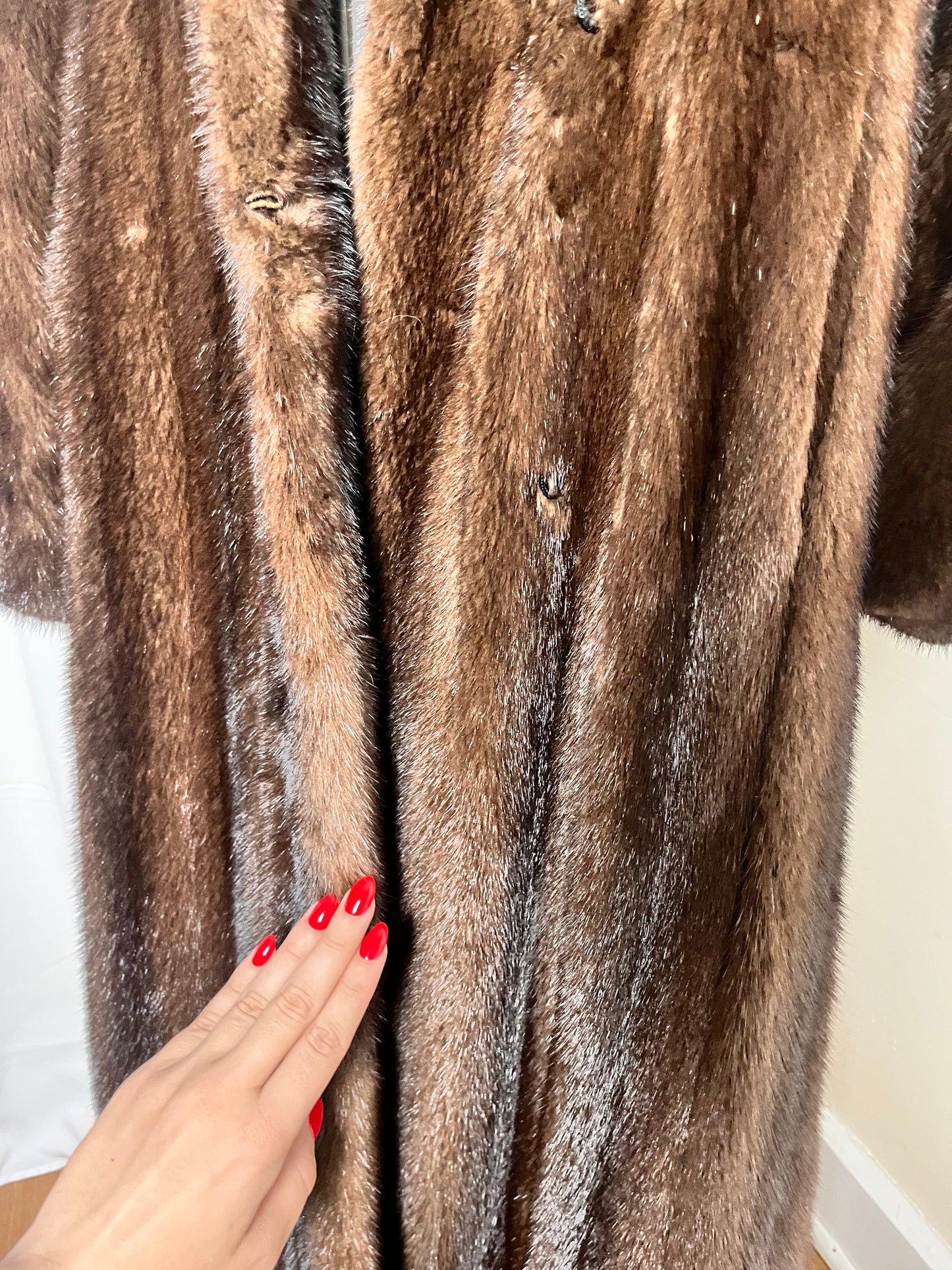 ann klein heirloom mink | size L-XL