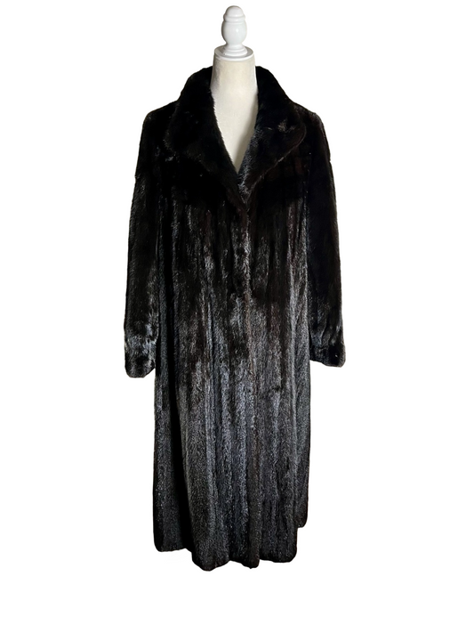 the legacy mink coat | full length mink | size L