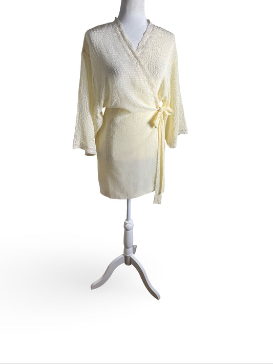 90s Christian Dior | room service robe | M-L | original neiman marcus tags