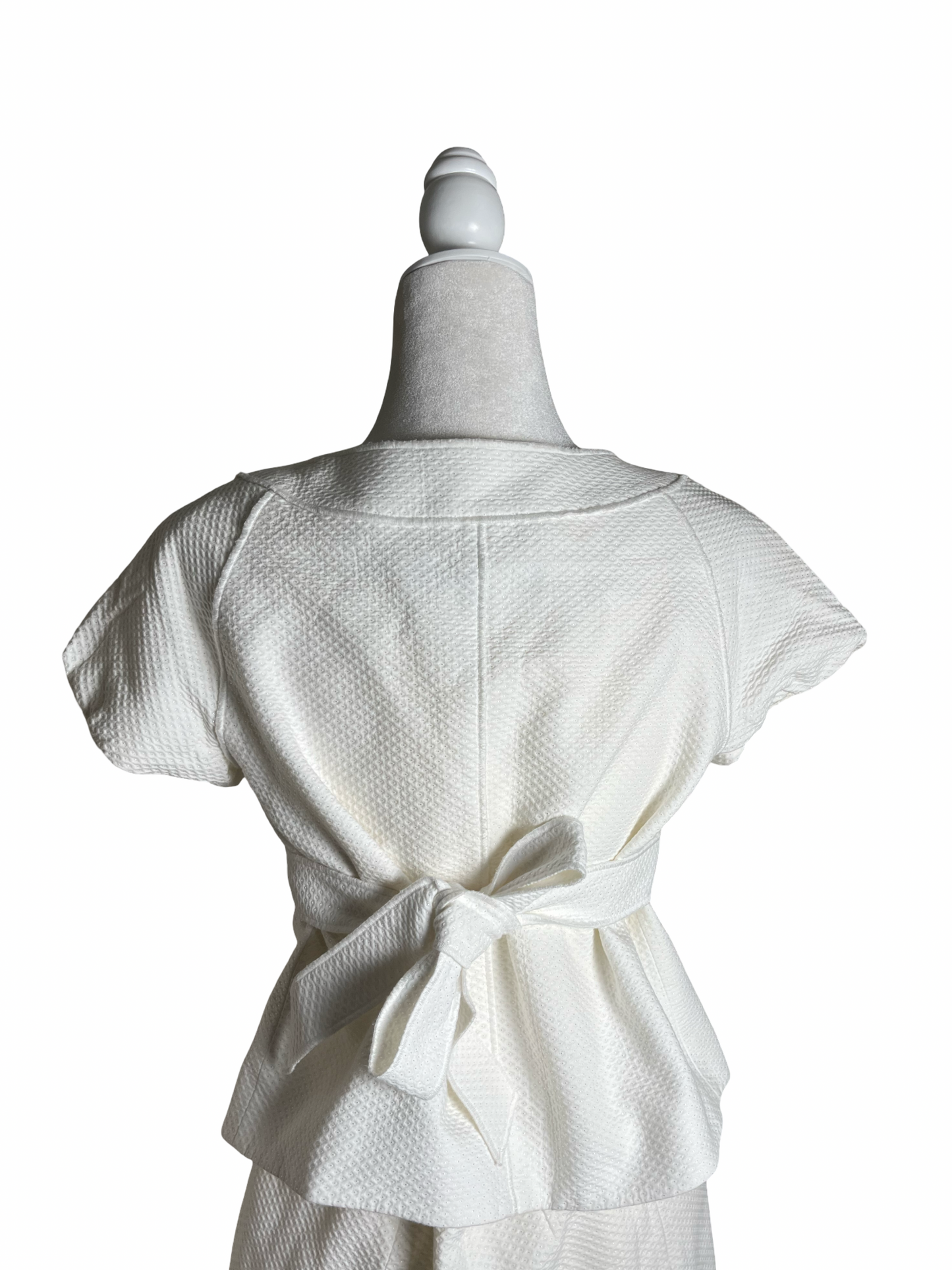 00s| belted hourglass skirt suit | S-M