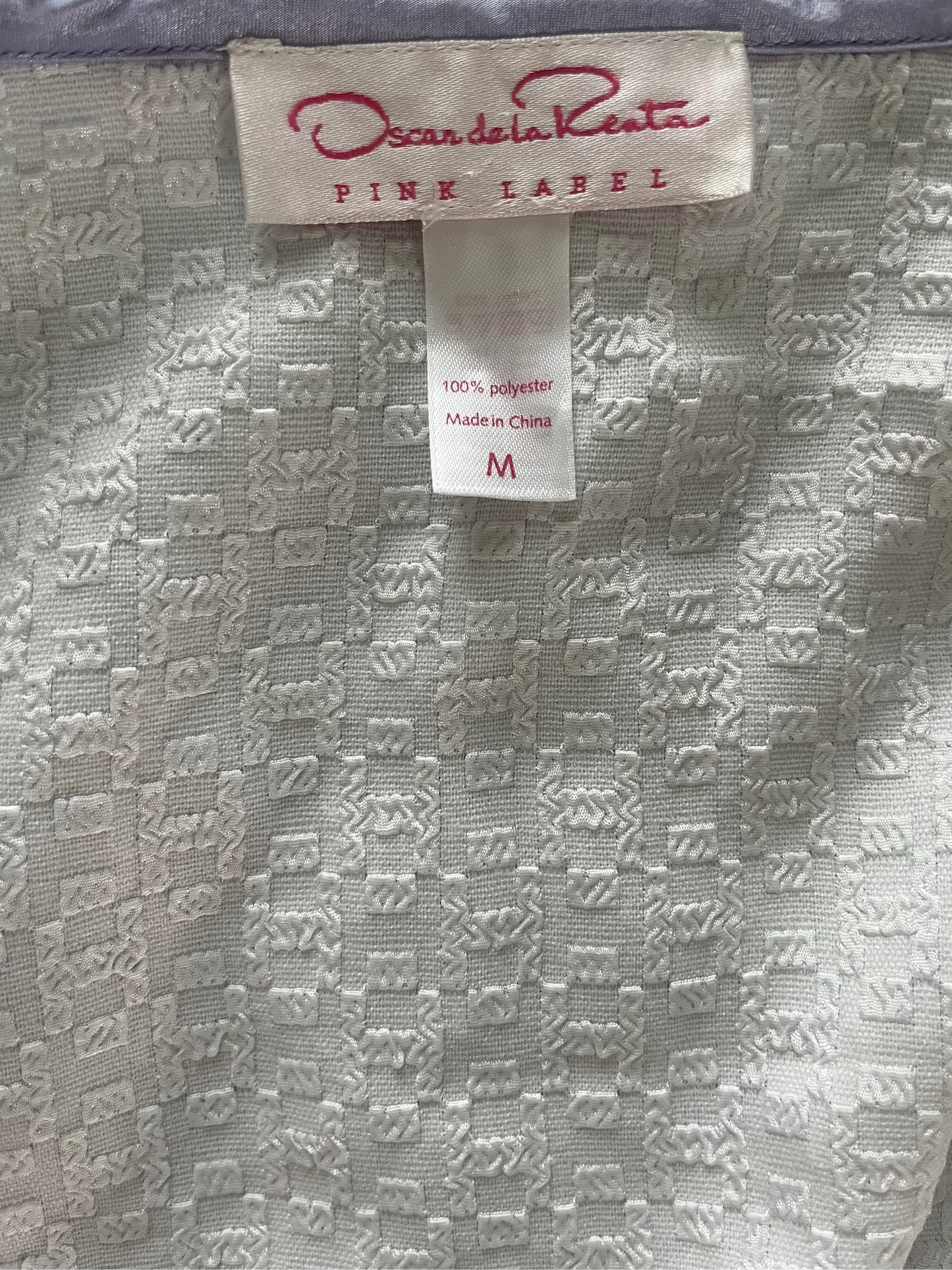 90s Oscar de la Renta | spring mornings robe | M-L