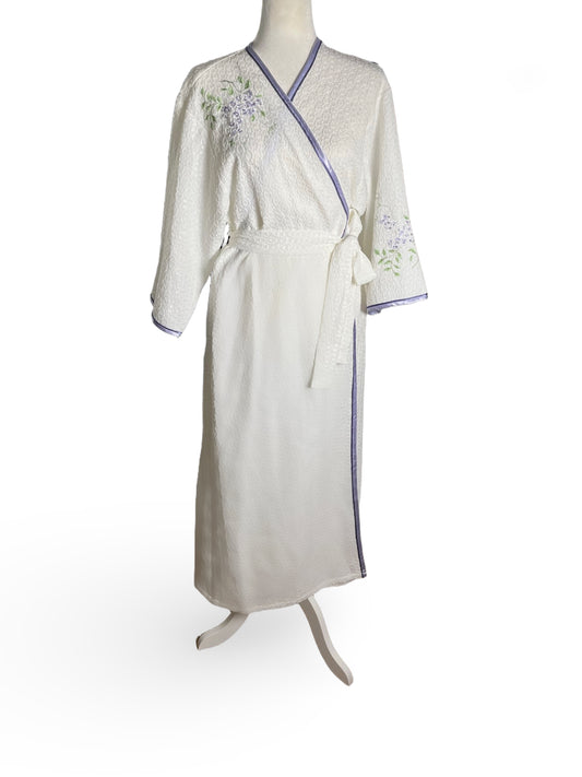90s Oscar de la Renta | spring mornings robe | M-L