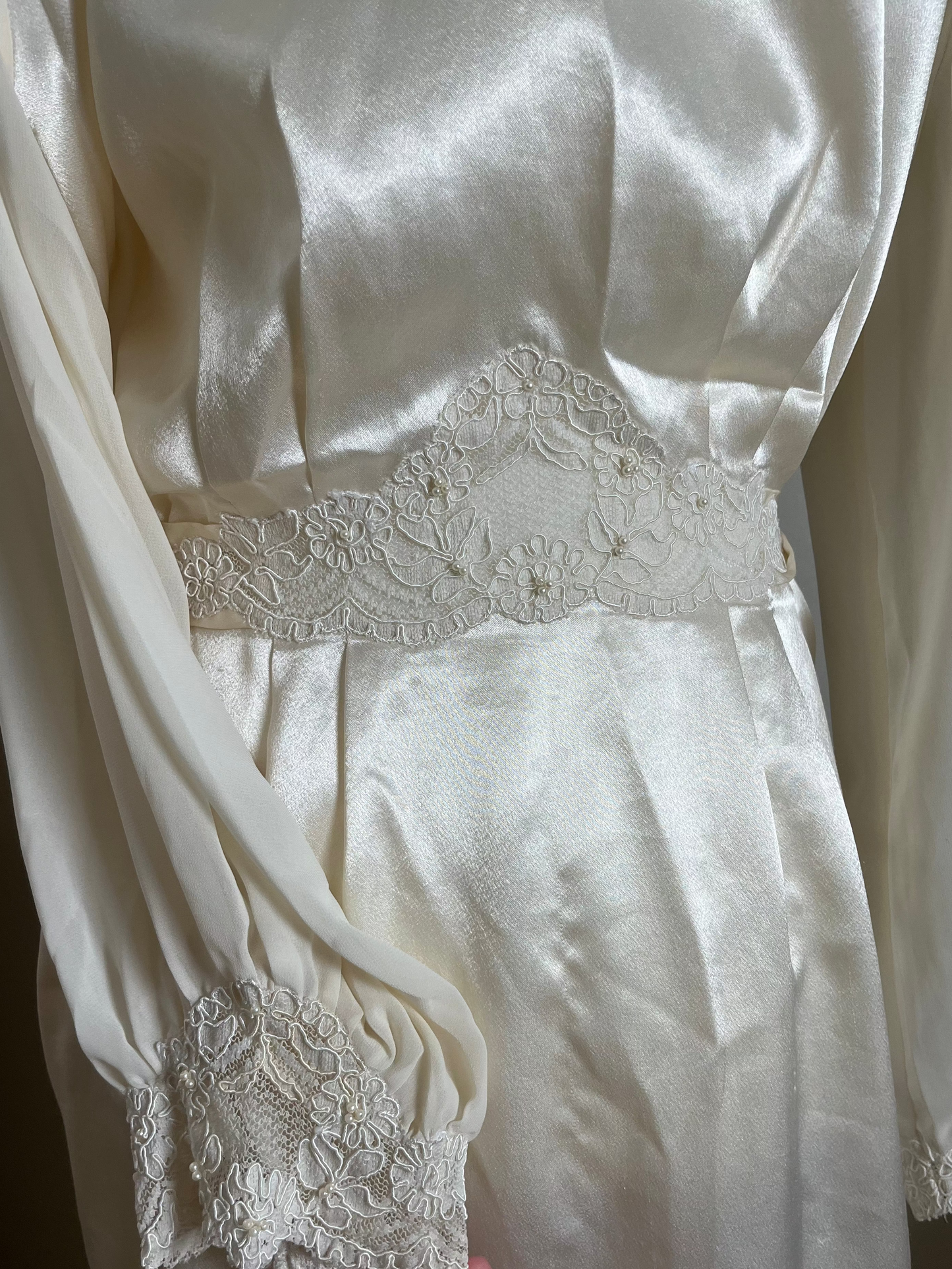 00s Oscar de la Renta |  breakfast in bed robe | M-L