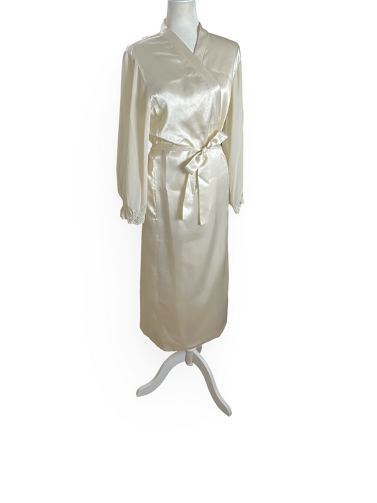 00s Oscar de la Renta |  breakfast in bed robe | M-L