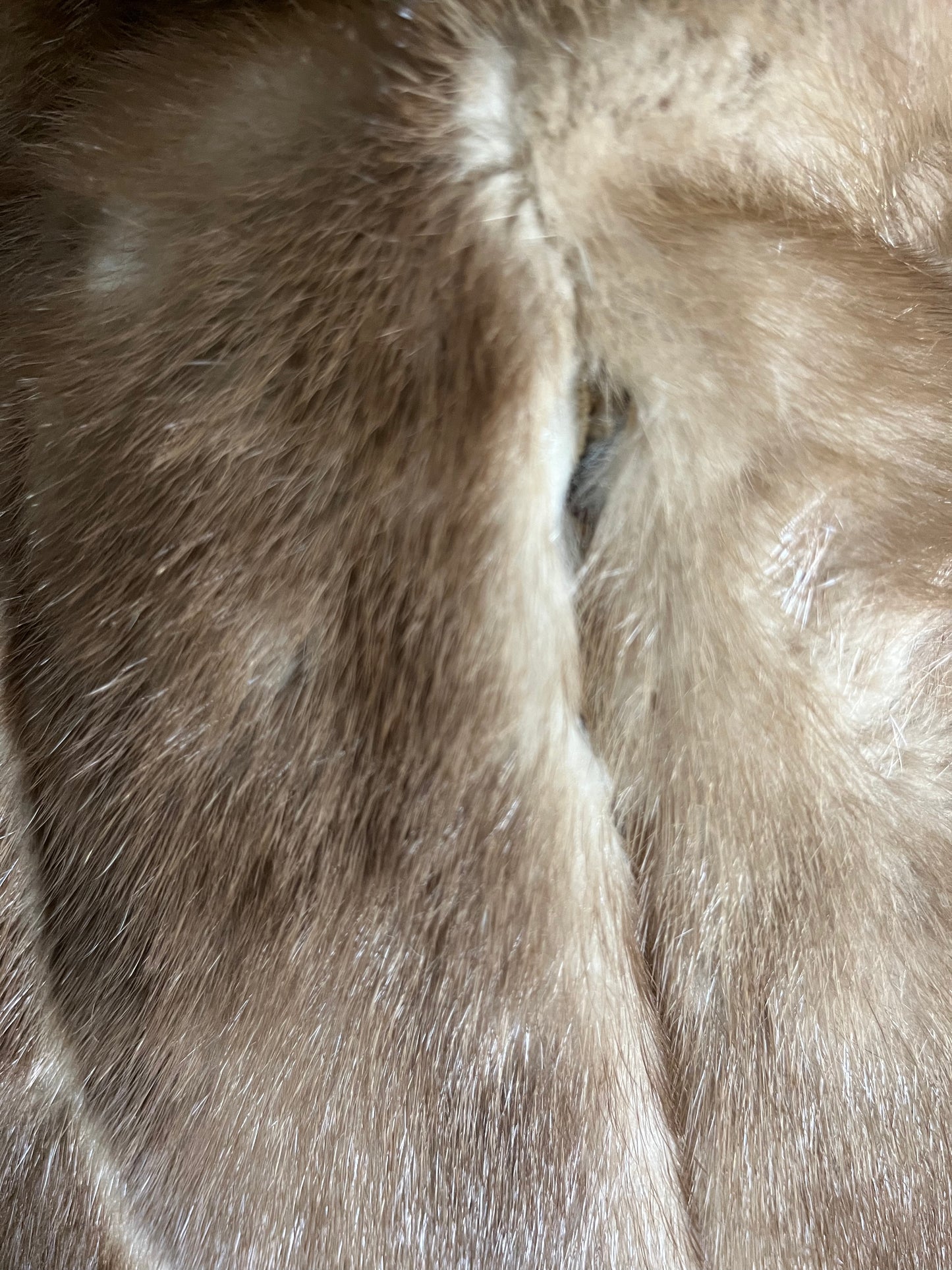 american beauty | mink shawl | one size | contains flaw