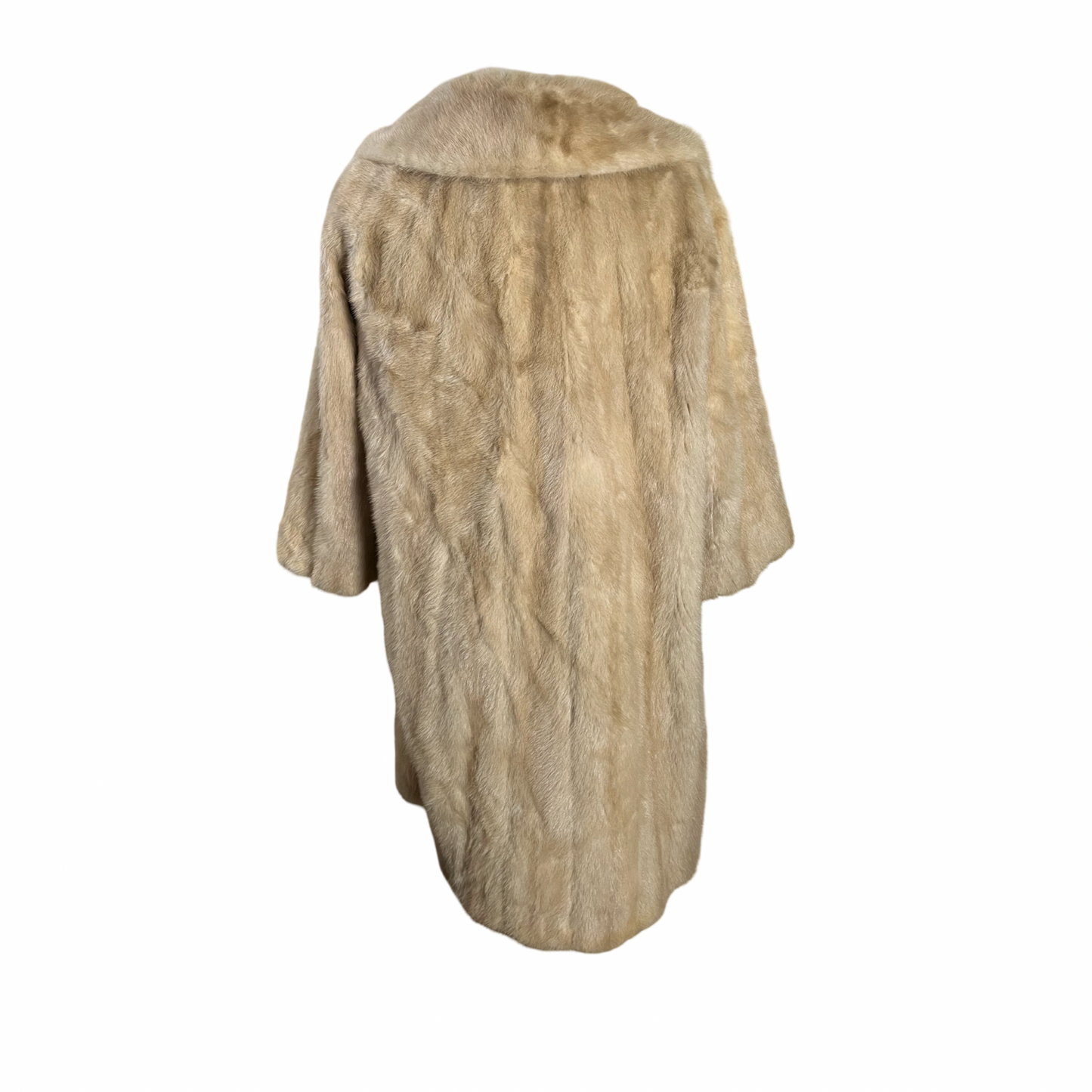 50s marilyn blonde mink | size S-M
