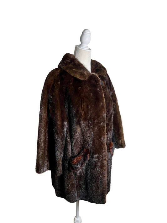 the daily luxury | 1960s mid-length mink | S-M