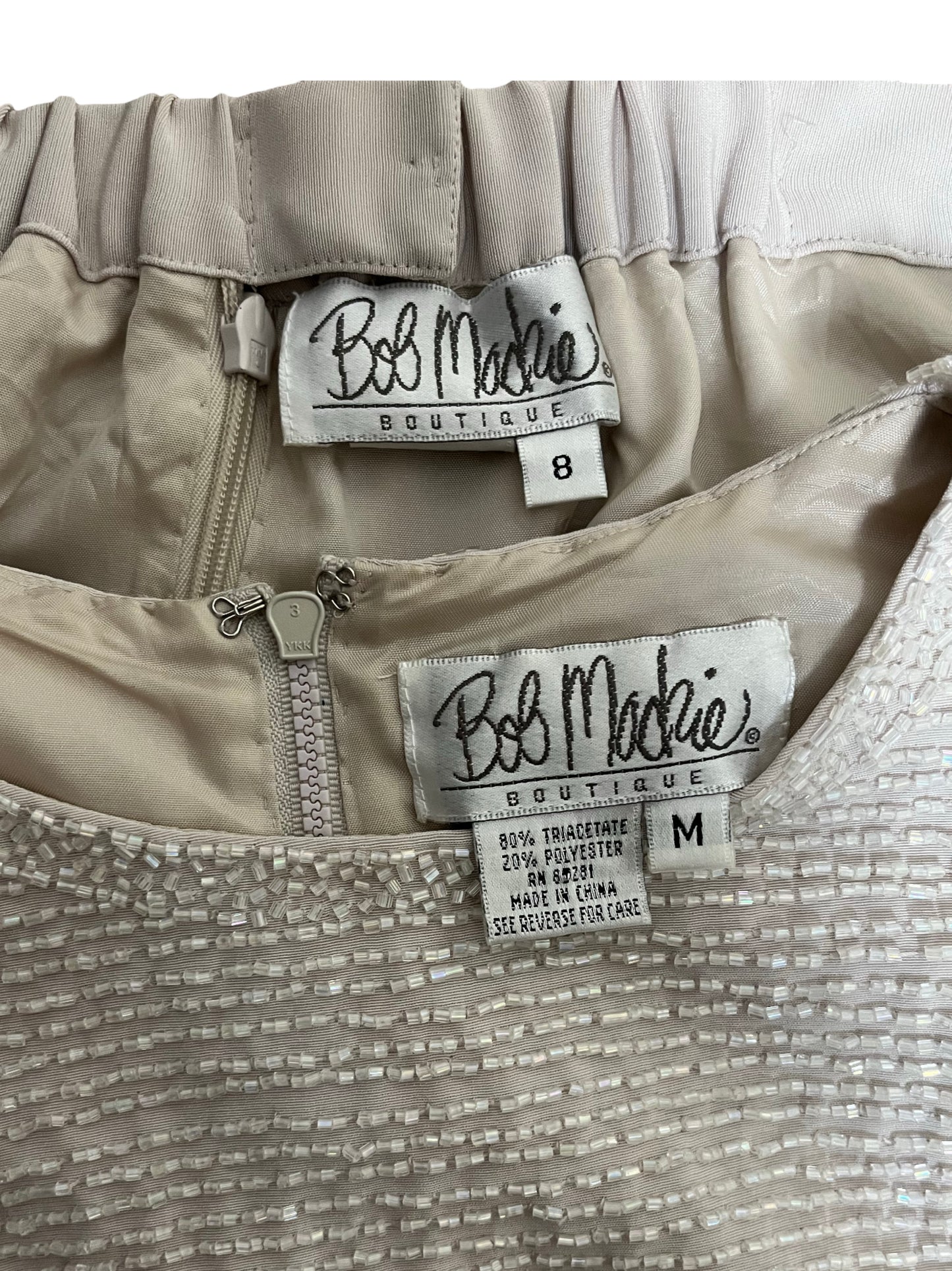 90s Bob Mackie | the champagne flute set | M-L